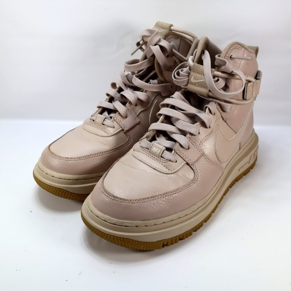 Womens Nike Air Force 1 Utility Fossil Stone 2.0 Trail Boot Snow DC3584 200 Sz 8